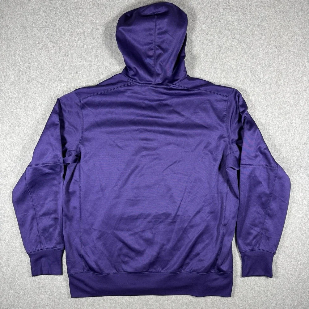 Nike Utah Jazz Therma-FIT Hoodie Men's XL Purple NBA Basketball Pullover Swoosh